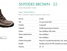 Timberland Snyders Brown - S3